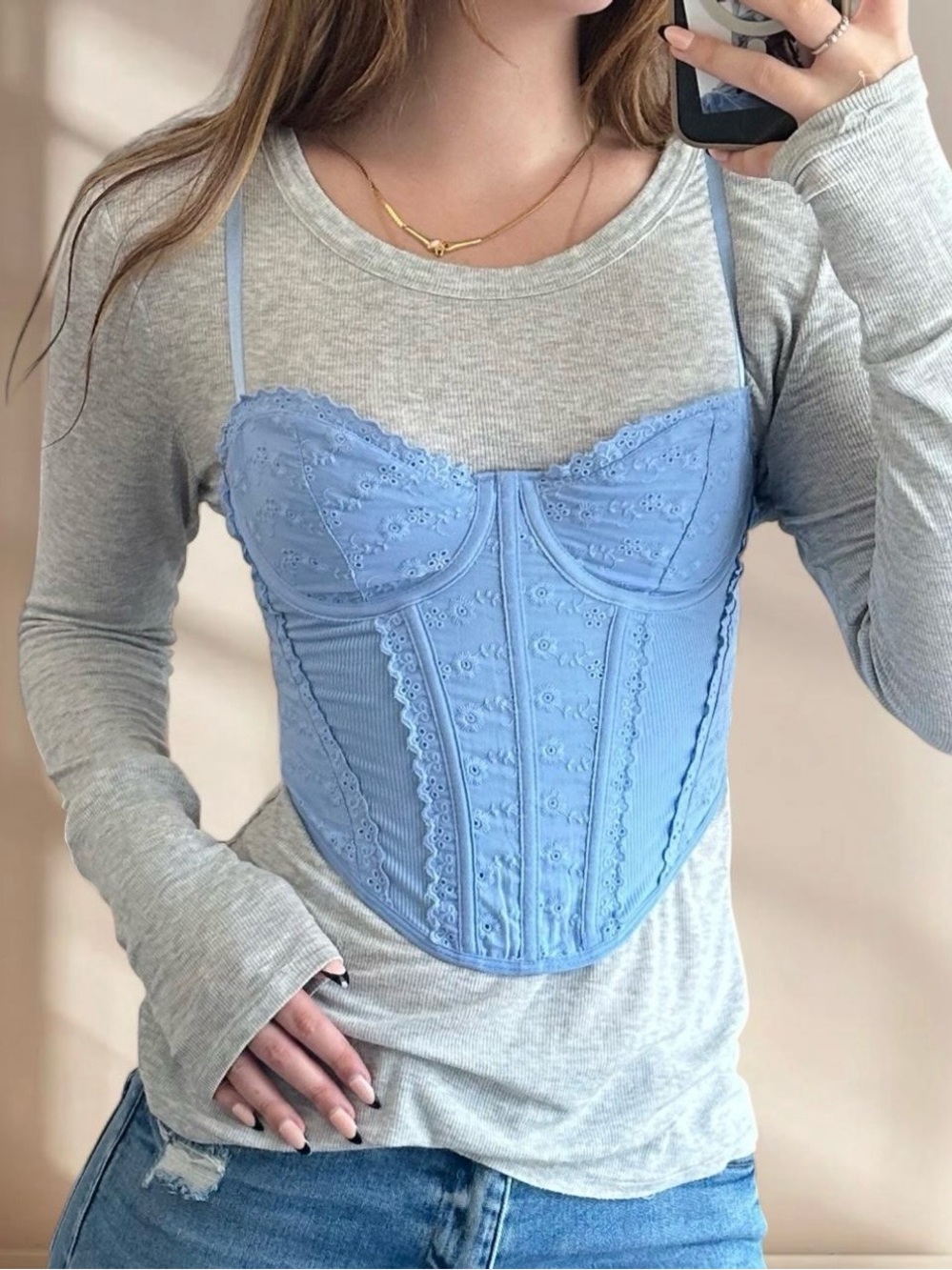 Garage Corset Top
